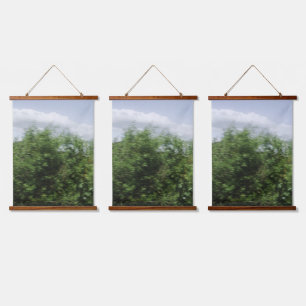 Wood Topped Wall Tapestry 3 style and design