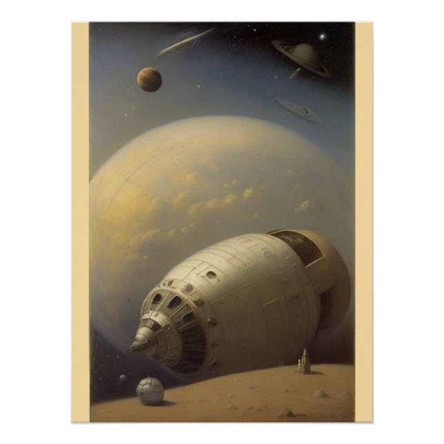 Wood Topped Wall Tapestry Poster (Front)
