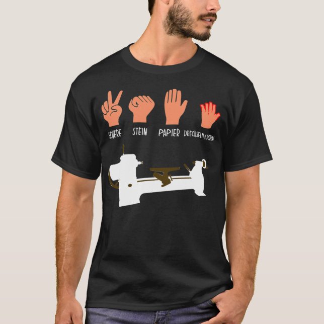 Wood Turner And Woodturning Saying ecavator  birth T-Shirt (Front)