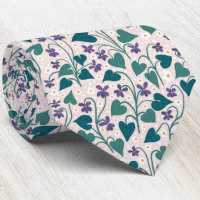 Wood Violet Anemone Flower Botanical Block Print