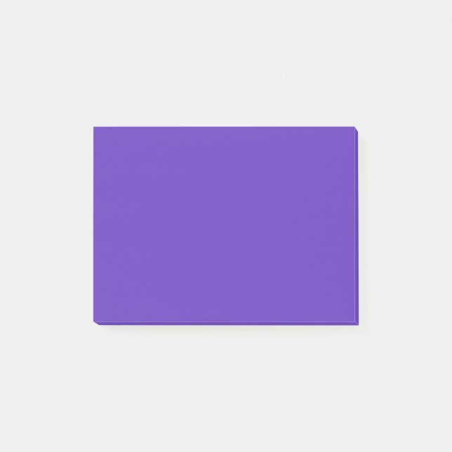 Wood Violet Purple 2015 Trend Colour Template Post-it Notes (Front)