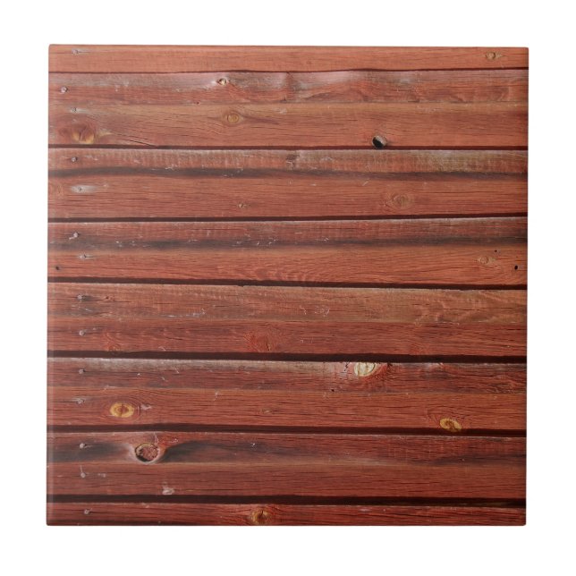 Wood with antique Patina Tile (Front)