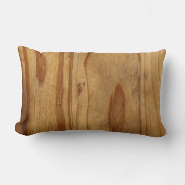 Wood Wooden Texture Cushion Throw Pillow (Front)