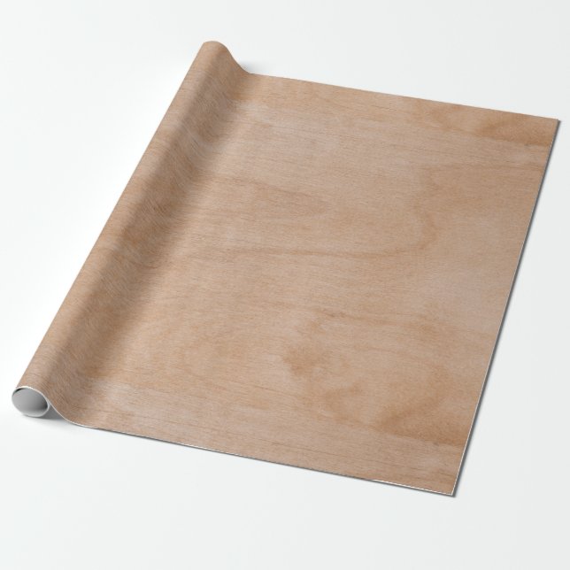Wood Wrapping Paper (Unrolled)