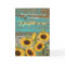 Wood Yellow Sunflowers Daughter In Law Birthday