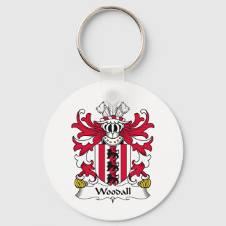 Woodall Family Crest Key Ring