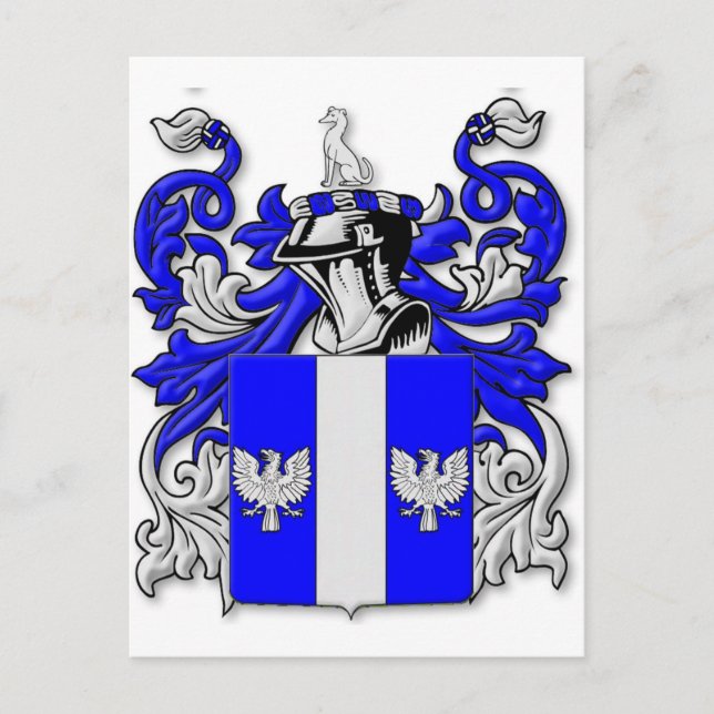 Woodard Coat of Arms Postcard (Front)