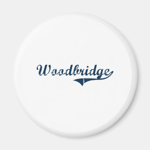 Woodbridge Connecticut Classic Design Magnet