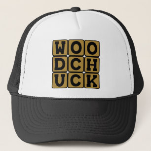 Woodchuck, Groundhog Trucker Hat