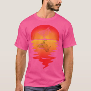 Woodcock Bird Sunset Timberdoodle Woodcock Hunting T-Shirt