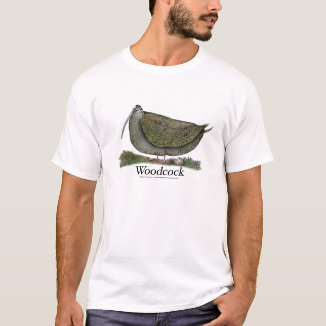 woodcock bird, tony fernandes T-Shirt (Front)