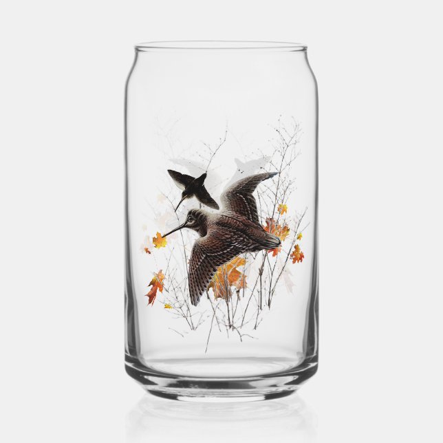 Woodcock         can glass (Front)