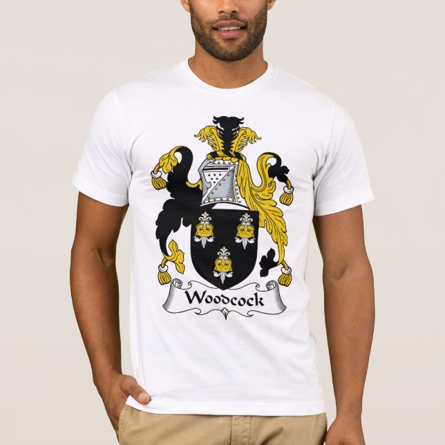 Woodcock Family Crest T-Shirt (Front)