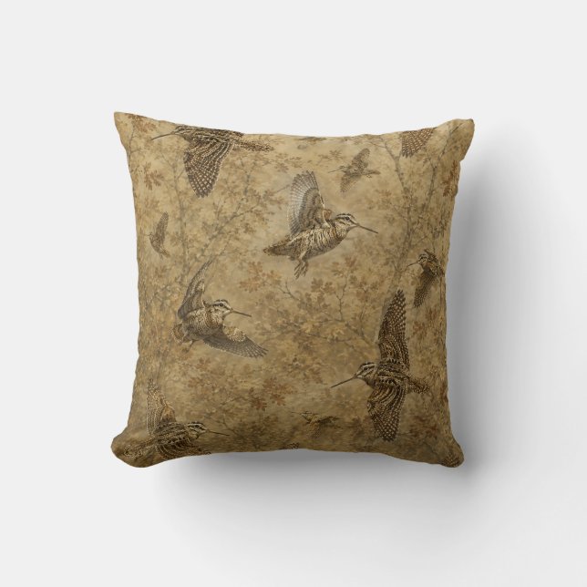 Woodcock hunting  cushion (Front)