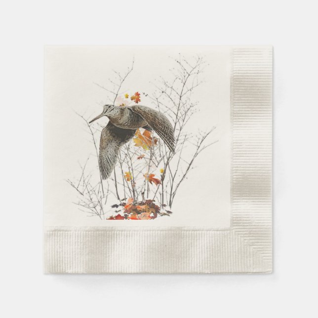 Woodcock Hunting Season  Napkin (Front)