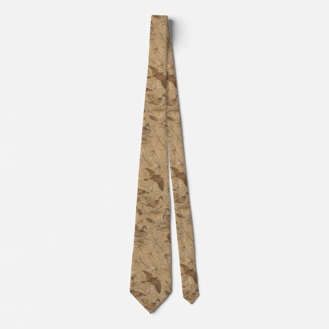 Woodcock Hunting Tie (Front)
