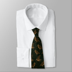 Woodcock hunting tie