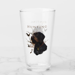 Woodcock Hunting with German Wirehaired Pointer Glass
