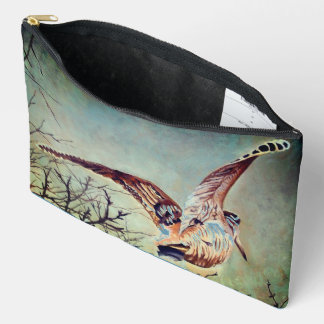 Woodcock in flight   accessory pouch