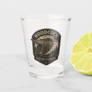 Woodcock  shot glass