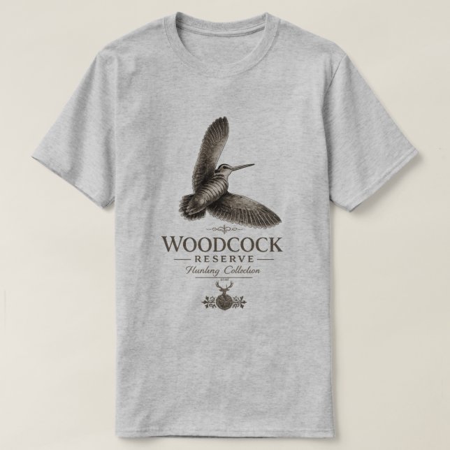 Woodcock  T-Shirt (Design Front)
