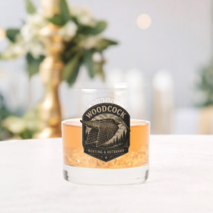 Woodcock whiskey glass