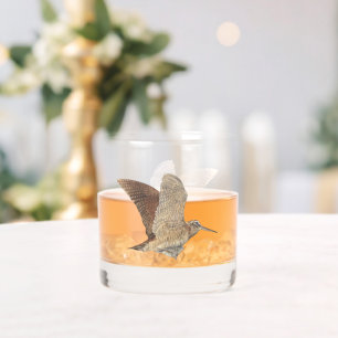 Woodcock whiskey glass