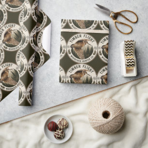 Woodcock wrapping paper