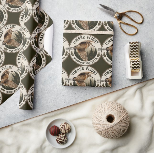 Woodcock  wrapping paper (Crafts)
