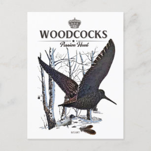 Woodcocks - Passion Hunt Postcard