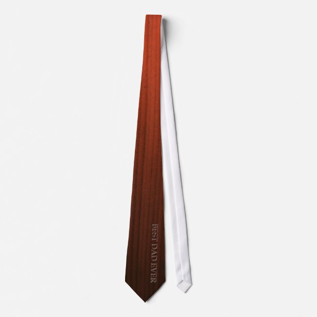Woodcut Dad Tie (Front)
