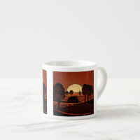 Woodcut Farm Espresso Mug 