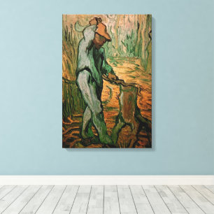 Woodcutter (after Millet) by Vincent van Gogh Canvas Print