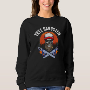 Woodcutter Logger Lumberjack Aborist Tree Worker Sweatshirt