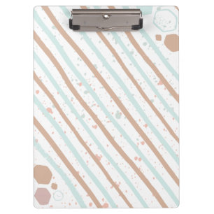 Wooden Background Modern Elegant Clipboard