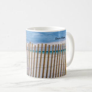 Wooden Beach Fence Sunrise Destin Classic Mug