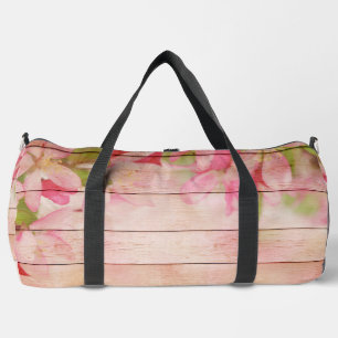 wooden boards duffle bag