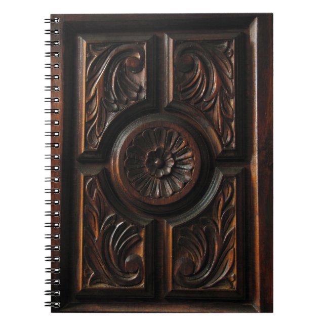 Wooden Carving Notebook (Front)