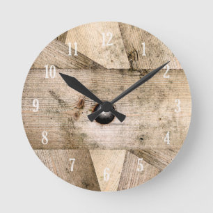 Wooden clock