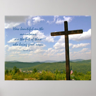Wooden Cross Poster