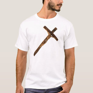 Wooden Crucifix Tee
