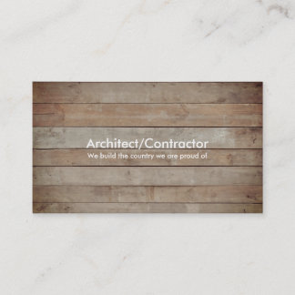 Wooden Deck Business Card