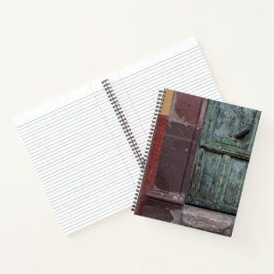Wooden Door Abstract Notebook
