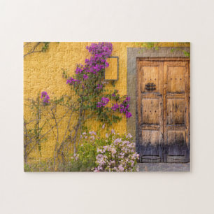 Wooden doorway jigsaw puzzle