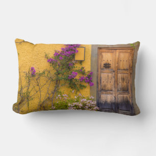 Wooden doorway lumbar cushion