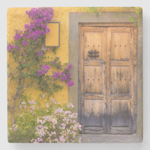 Wooden doorway stone coaster