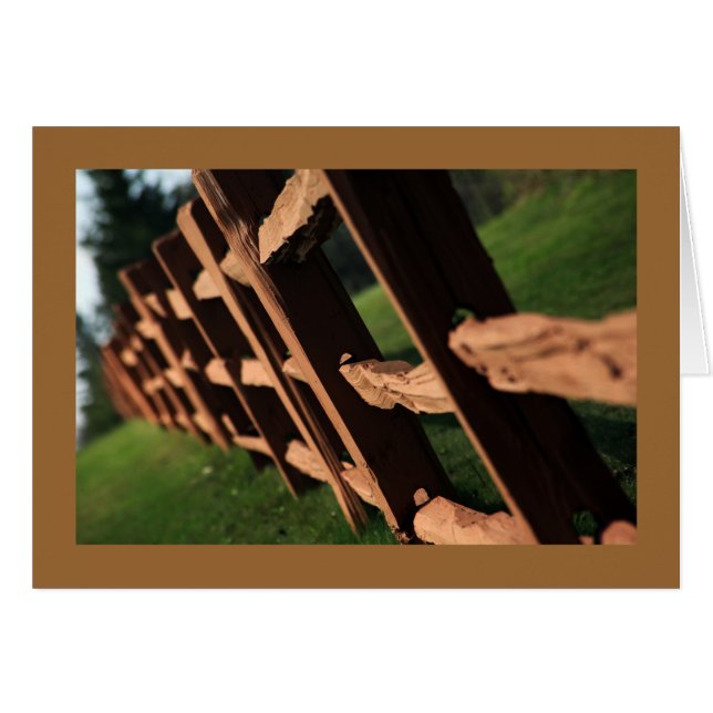 Wooden Fence (Front Horizontal)