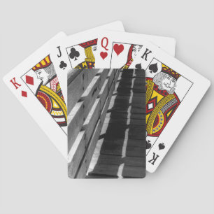 Wooden Fence Playing Cards