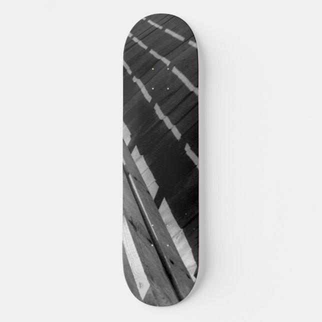 Wooden Fence Skateboard (Front)