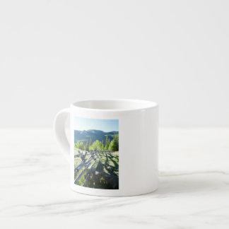 Wooden Fenceline Espresso Cup